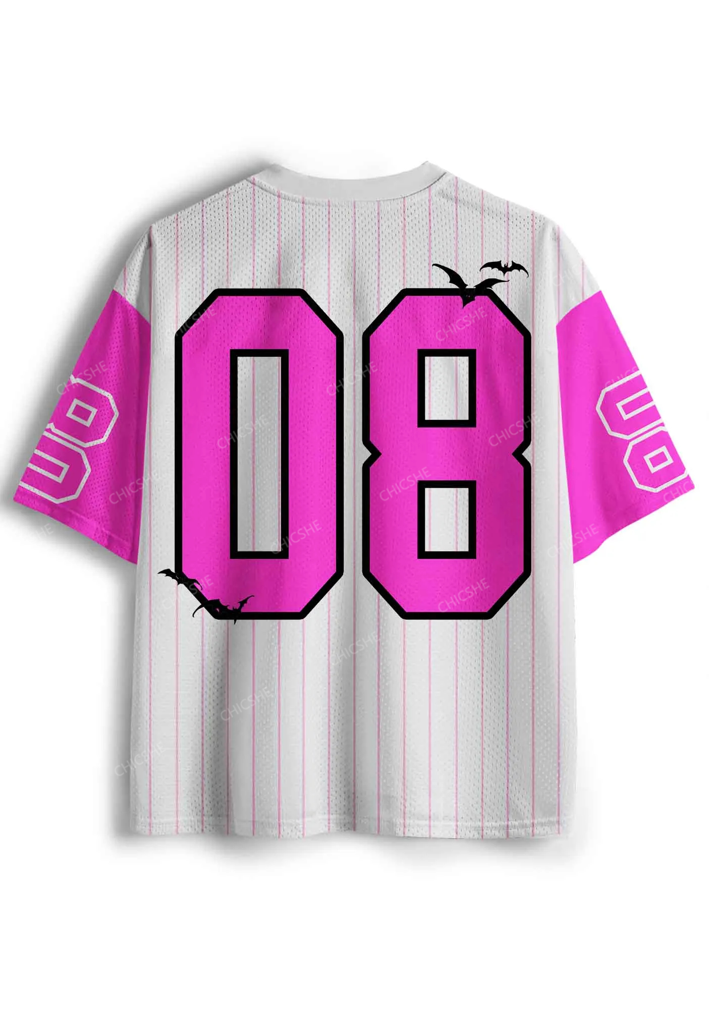 Halloween Custom White Going Slashing Y2K Sport Jersey Shirts Chicshe