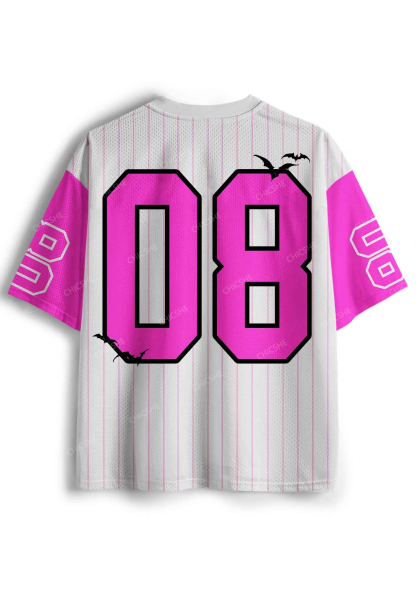 Halloween Custom White Going Slashing Y2K Sport Jersey Shirts Chicshe