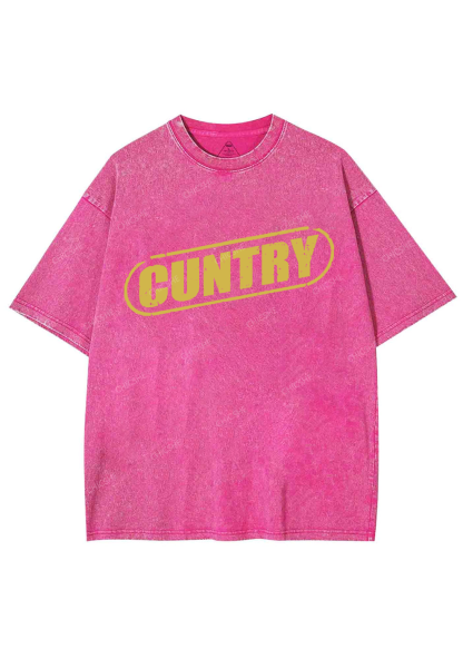 Cuntry Y2K Washed Tee Chicshe