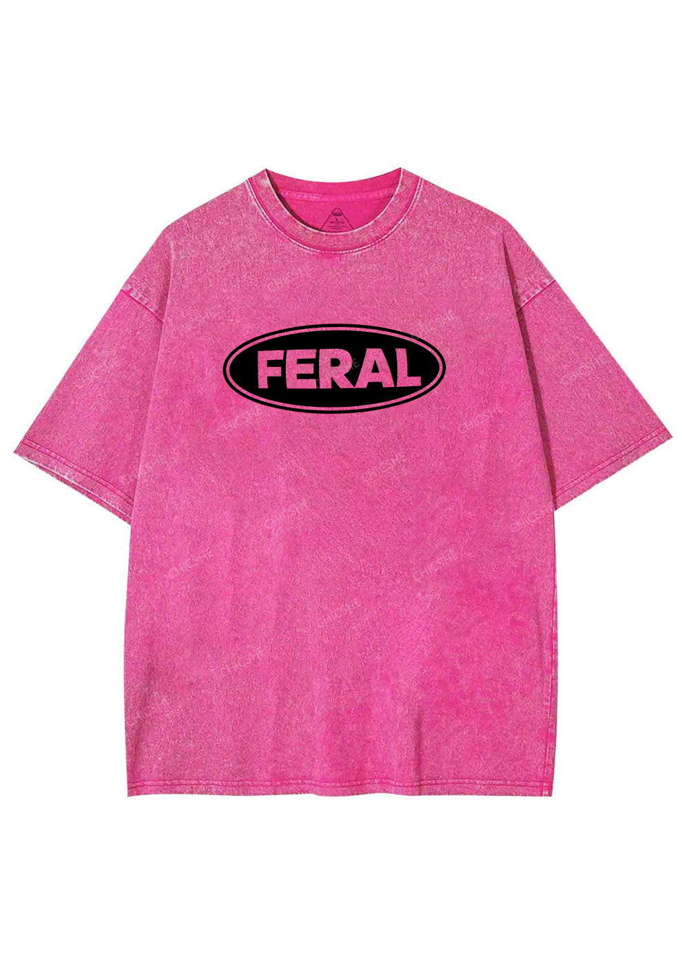 Feral Y2K Shirts Washed Tee Chicshe