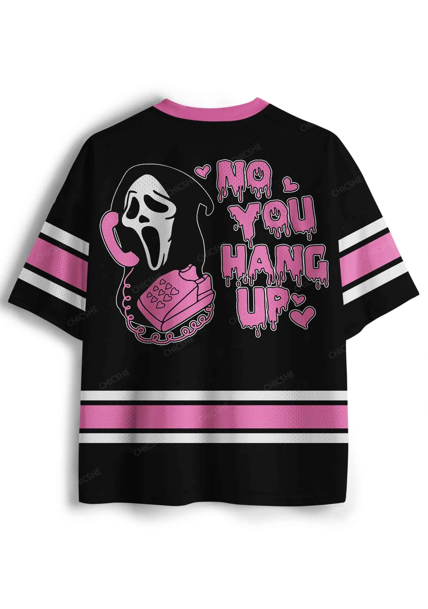 Halloween Custom Horror Call Y2K Sport Jersey Shirts Chicshe