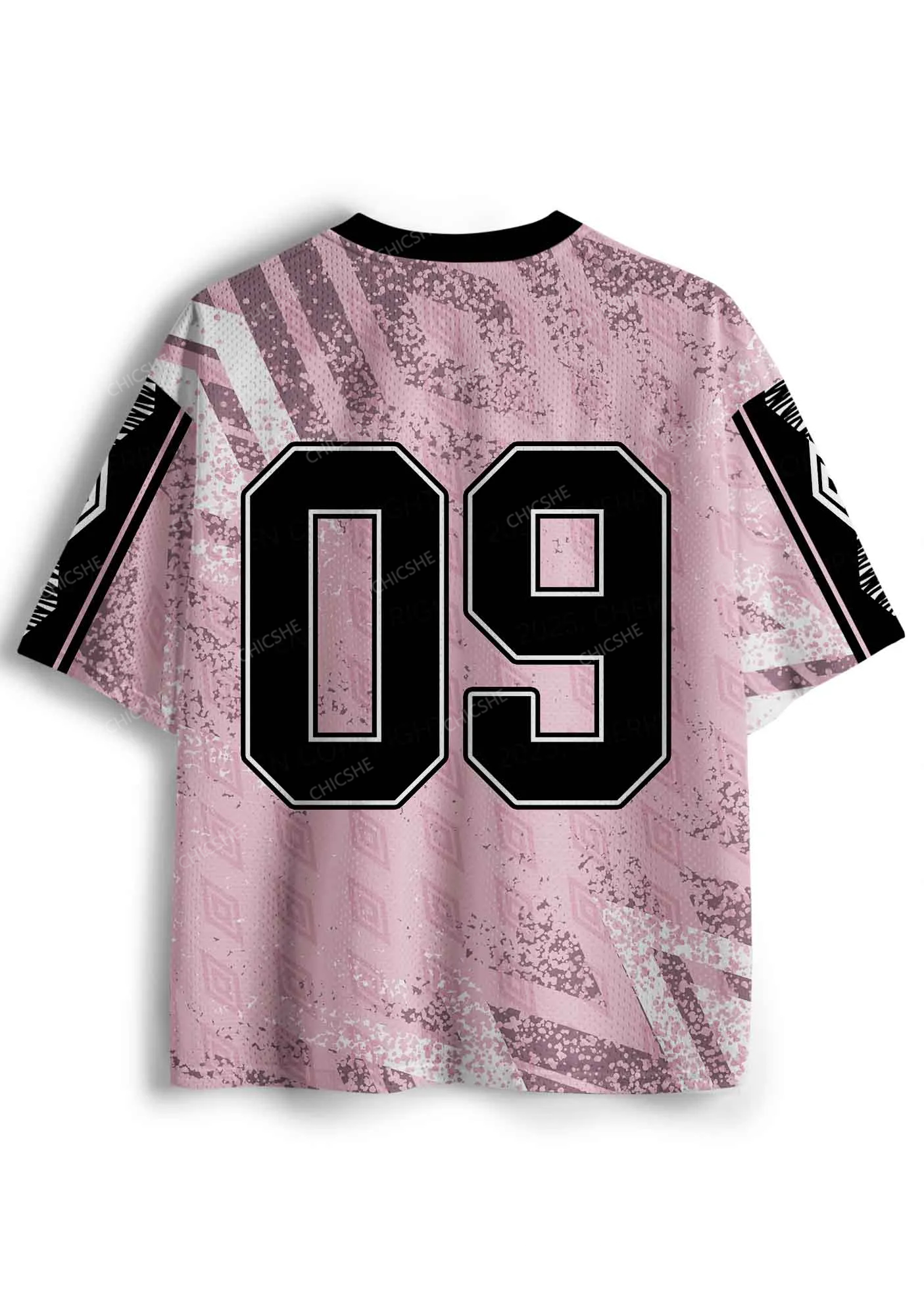 Custom Pink Yes Daddy Y2K Sport Jersey Shirts Chicshe