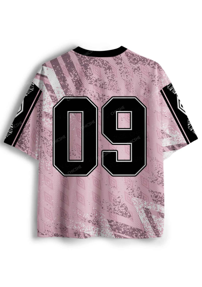 Custom Pink Yes Daddy Y2K Sport Jersey Shirts Chicshe