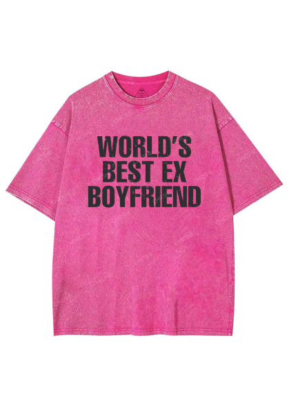 Best Ex Boyfriend Y2K Washed Tee Chicshe