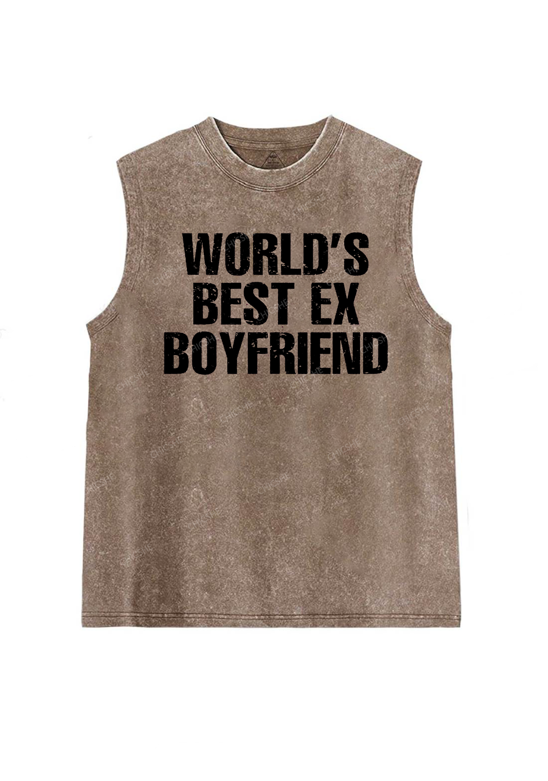 Best Ex Boyfriend Y2K Washed Tank Chicshe