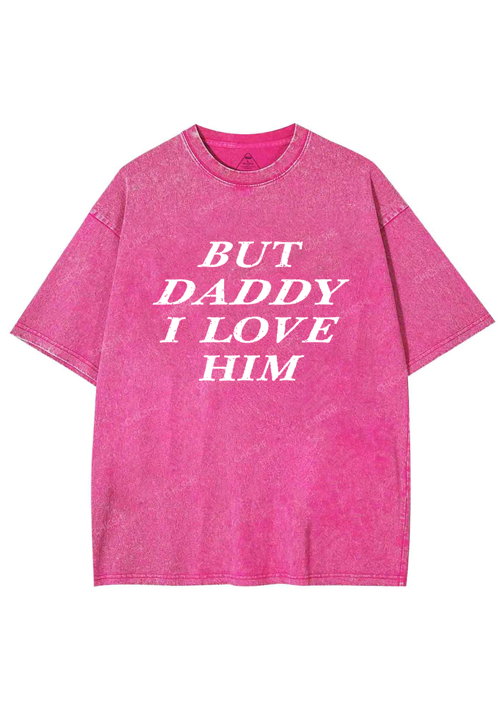 But Daddy I Love Him Y2K Washed Tee Chicshe