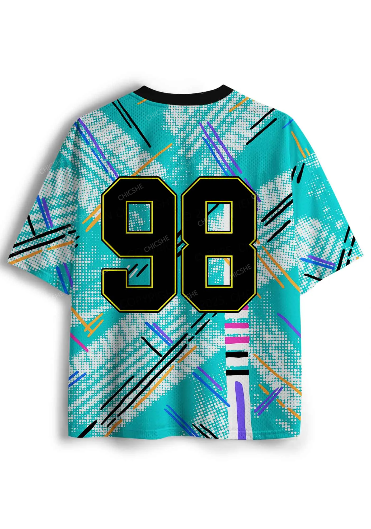 Custom Hit Him With Your Car Y2K Sport Jersey Shirts Chicshe