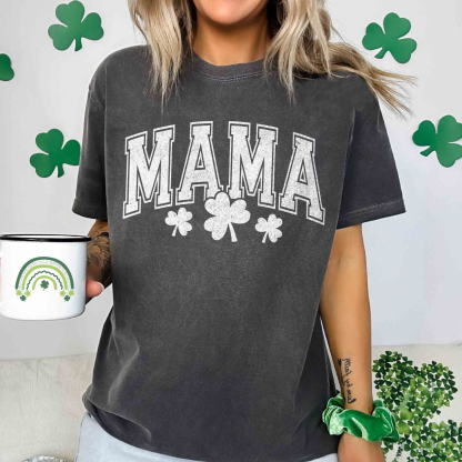 Matching St. Patrick’s Day Mama & Daddy Shirts