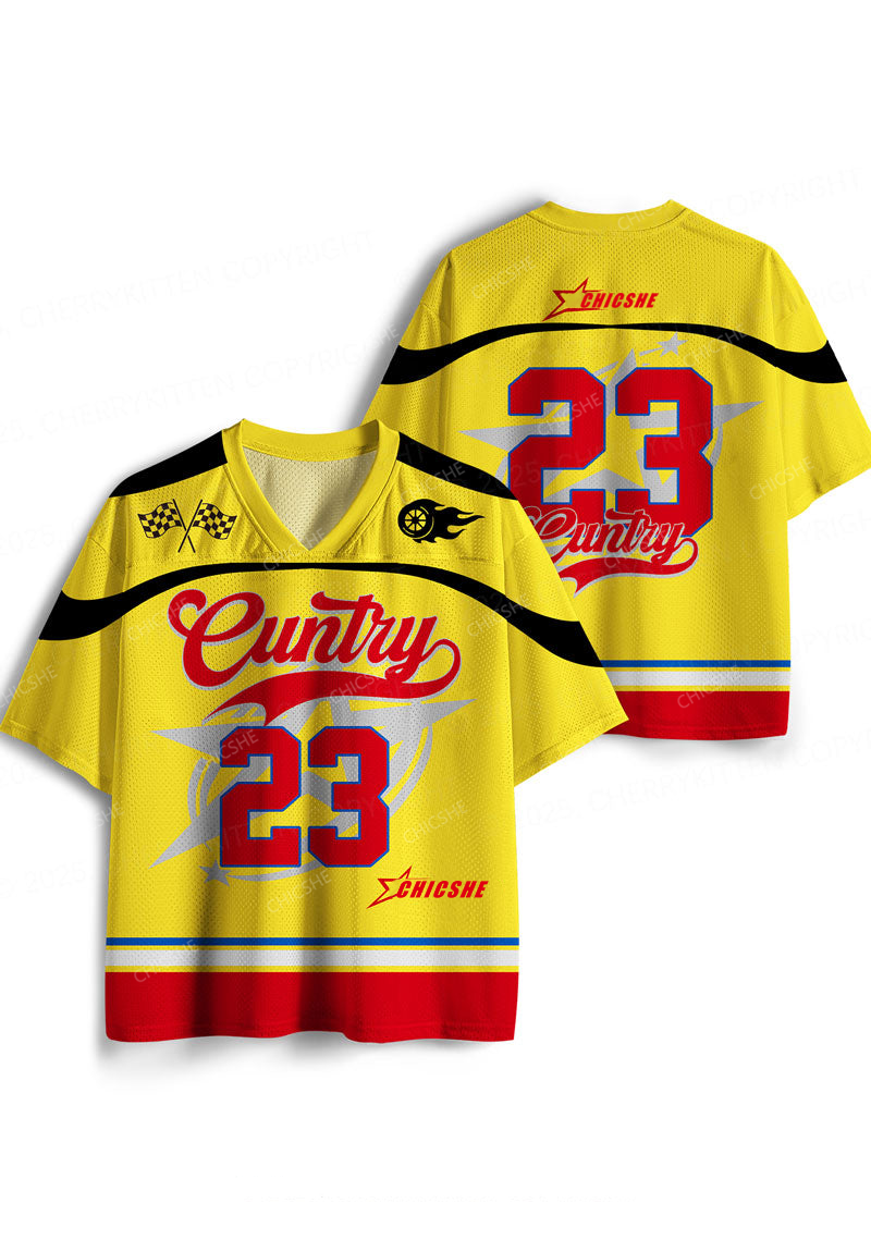 Custom Cunty Star Y2K Sport Jersey Shirts Chicshe