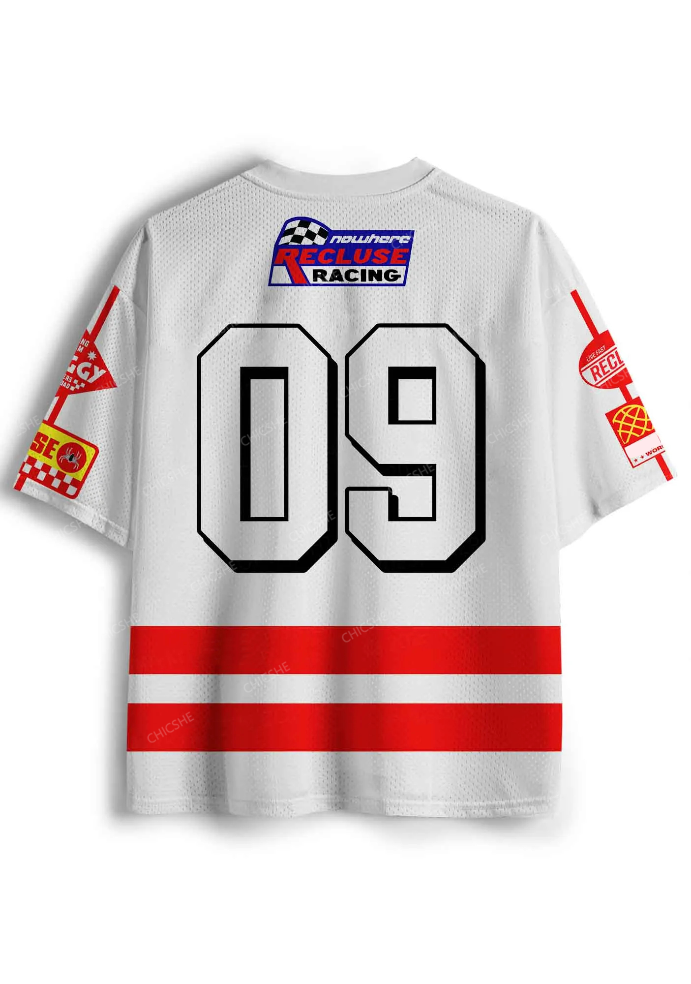 Custom Red Blue Sexsi Y2K Sport Jersey Shirts Chicshe