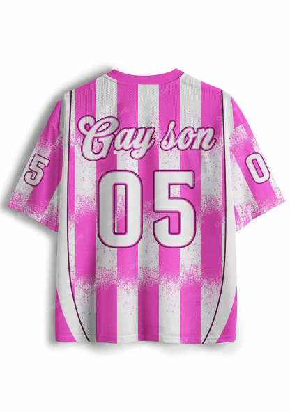 Custom Pink Gay Son Pride Y2K Sport Jersey Shirts Chicshe
