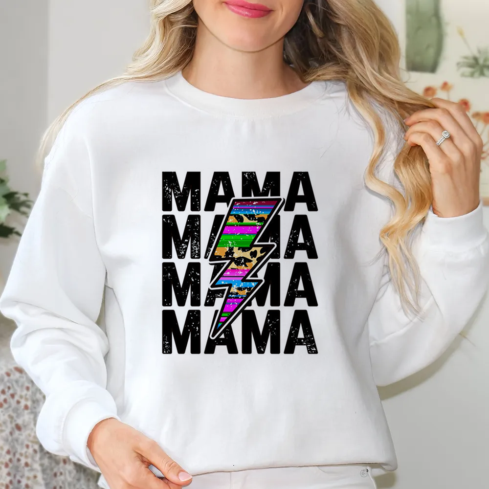 Mama Color Lightning Sweatshirt