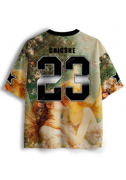 Custom Kiss More Girls Lesbian Pride Y2K Sport Jersey Shirts Chicshe