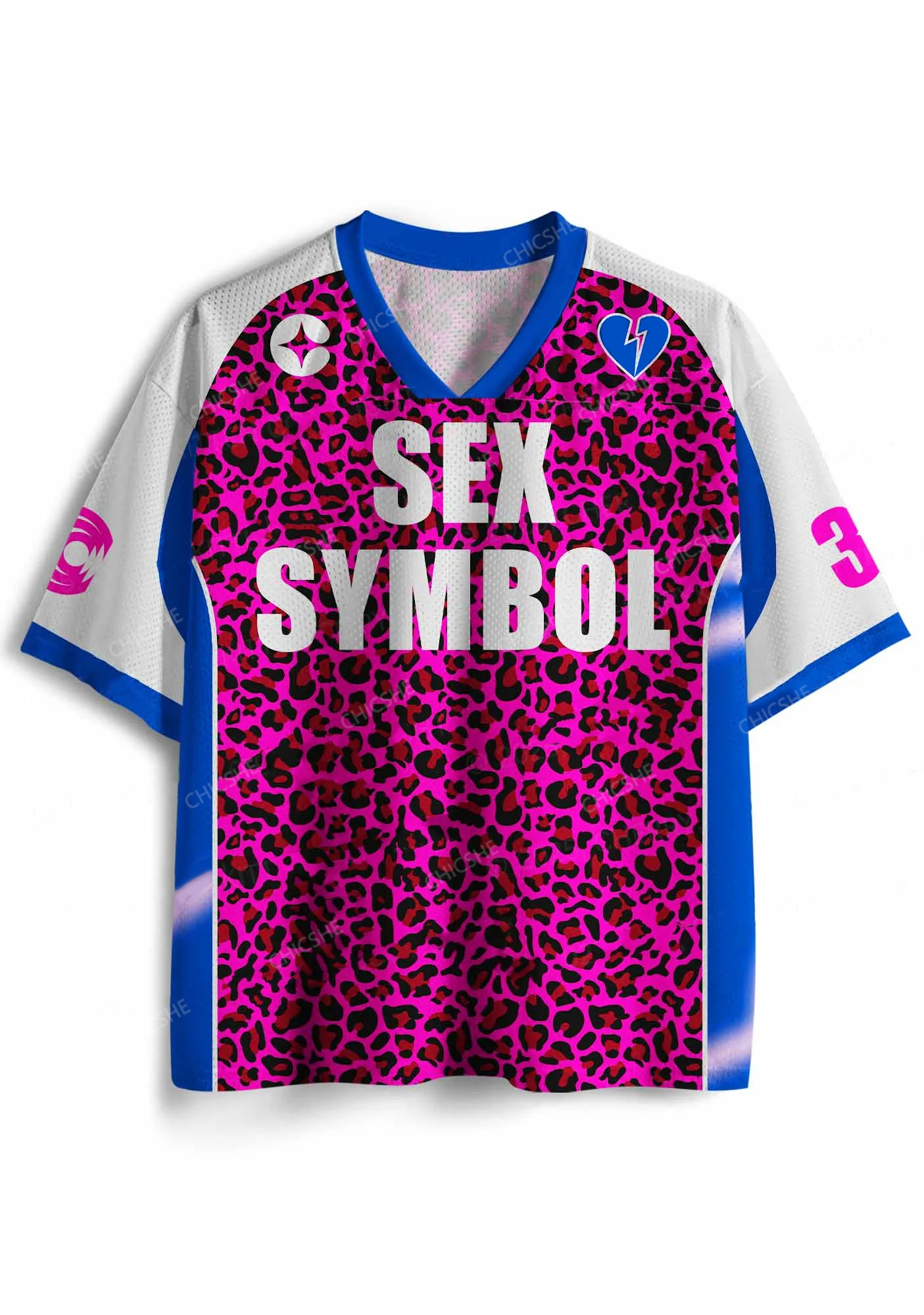 Custom Sx Symbol Y2K Sport Jersey Shirts Cherrykitten