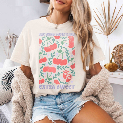 Growing Something Extra Sweet Cherries Shirt