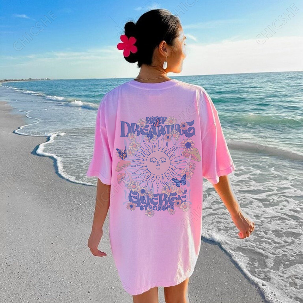 Sun Print T-Shirt