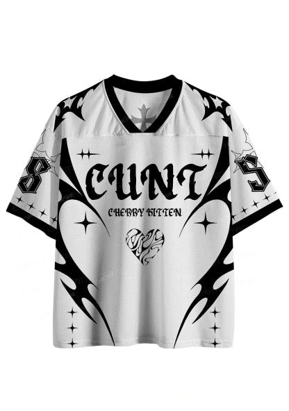 Custom White Cxxt Y2K Sport Jersey Shirts Chicshe