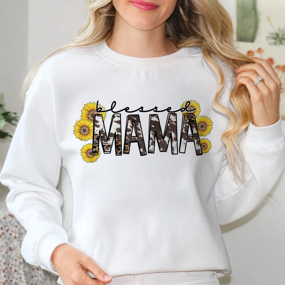 Mama Six Small Sunflowers Sweatshirt