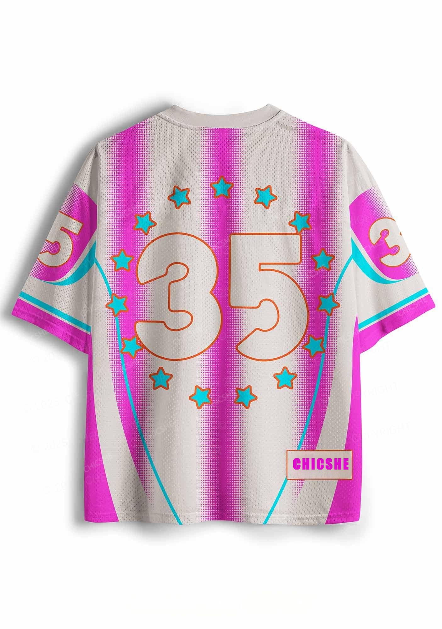 Custom Orange Pony Y2K Sport Jersey Shirts Chicshe