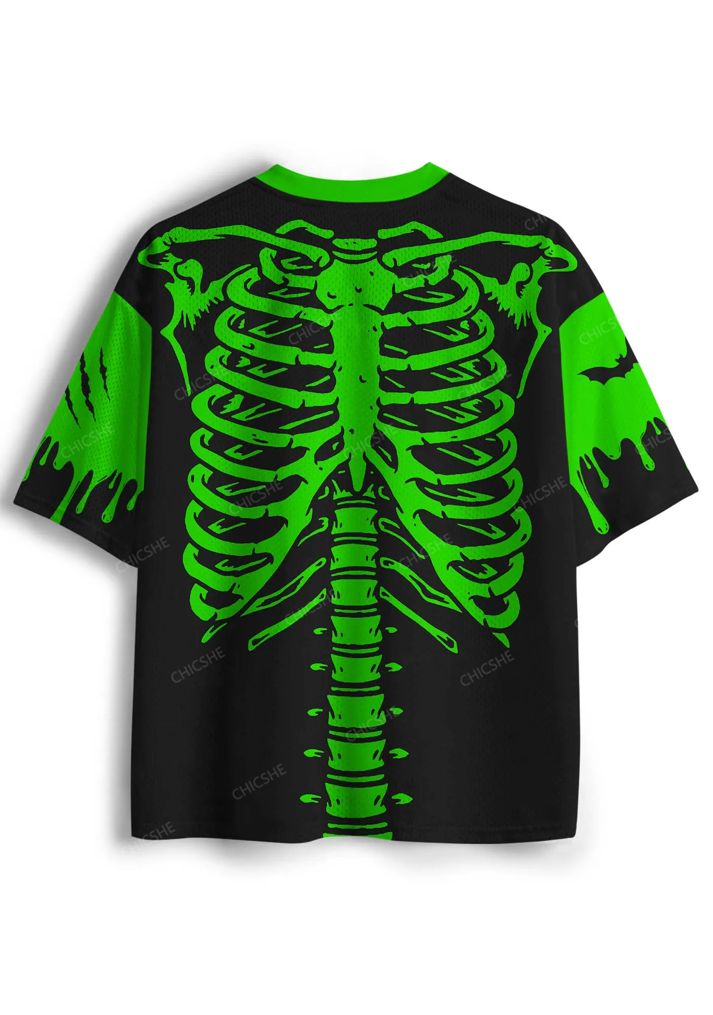 Halloween Watching Movie Y2K Sport Jersey Shirts Chicshe