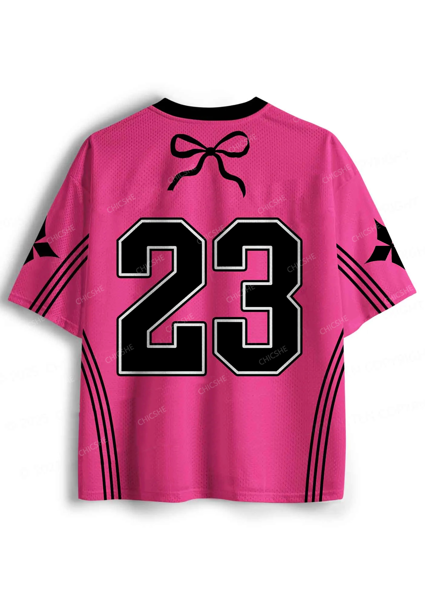 Custom Hit Me White Bunny Y2K Sport Jersey Shirts Chicshe