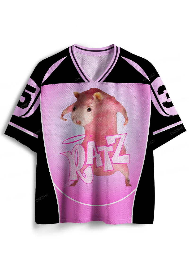Custom Black Ratz Y2K Sport Jersey Shirts Chicshe