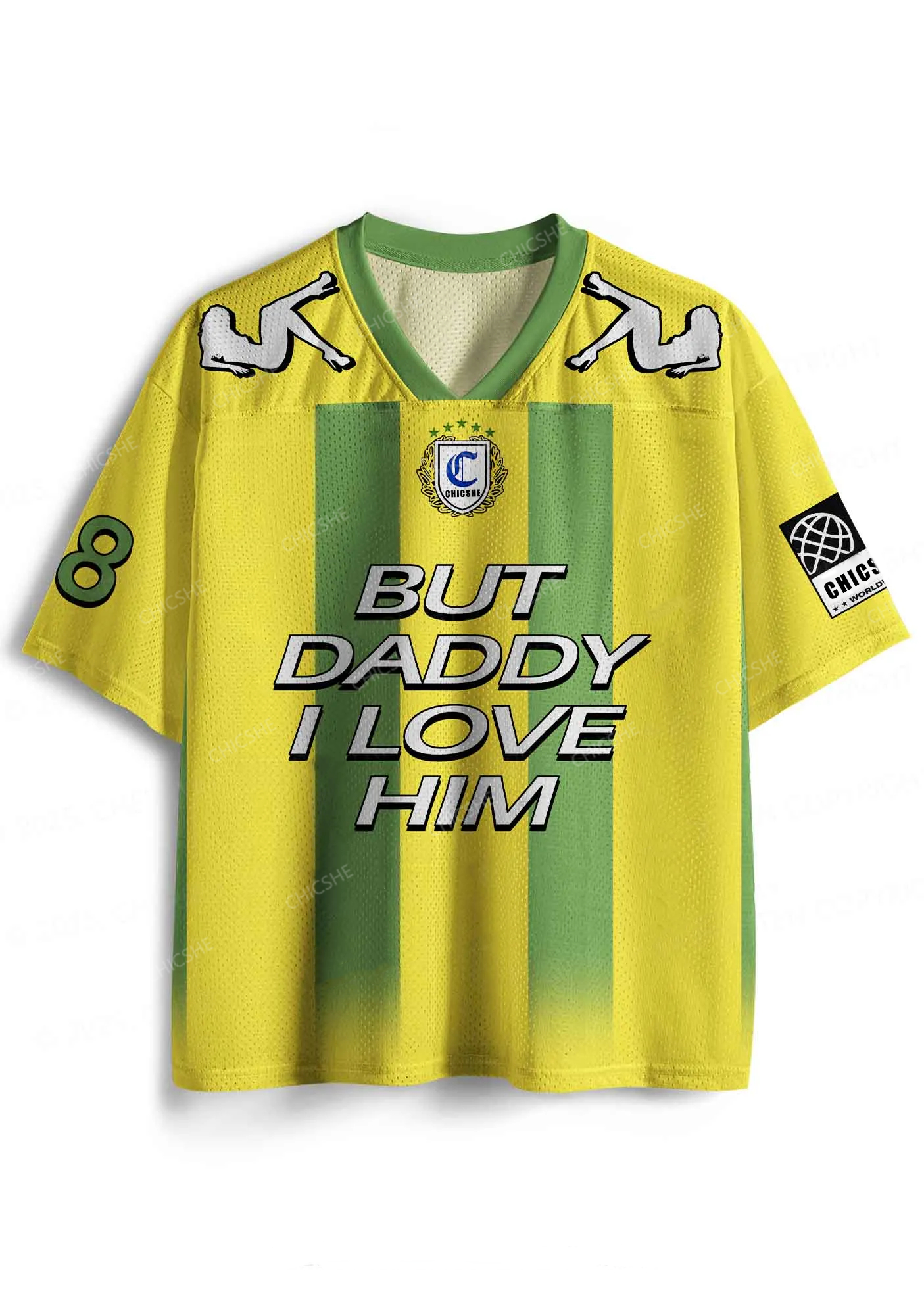 Custom But Daddy I Love Him Y2K Sport Jersey Shirts Cherrykitten