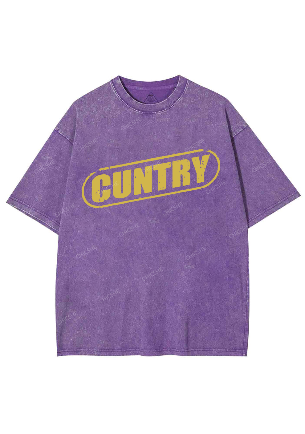 Cuntry Y2K Washed Tee Chicshe