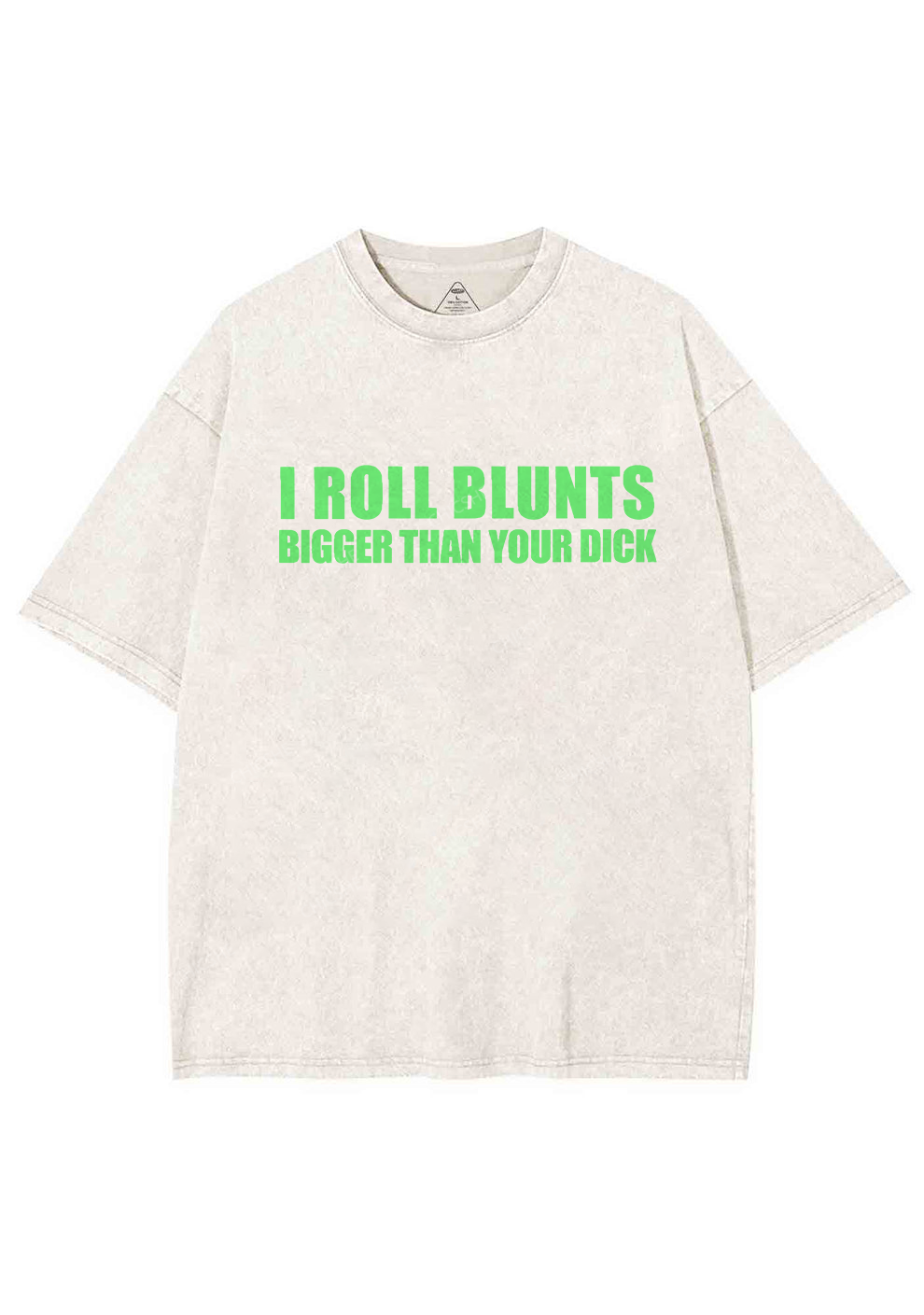 I Roll Blunts Y2K Washed Tee Chicshe
