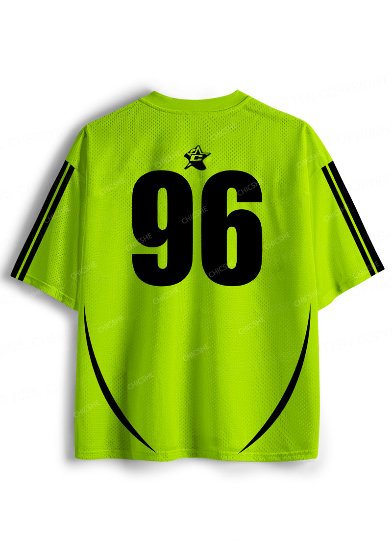 Cutsom Green Brat Team Y2K Sport Jersey Shirts Chicshe