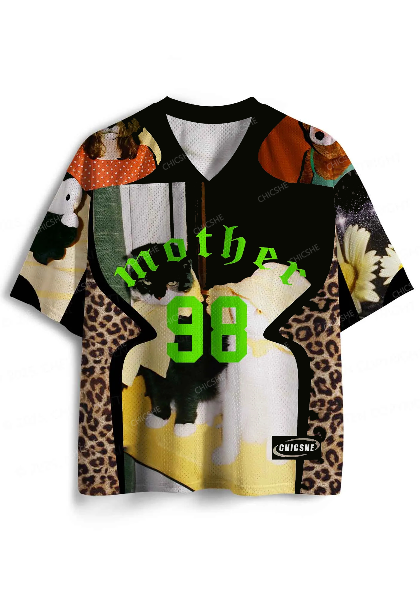 Custom Cats Friend Y2K Sport Jersey Shirts Chicshe