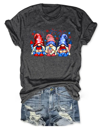 4th Of July Gnomes T-shirt