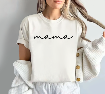 Black Lines Mama T-shirt