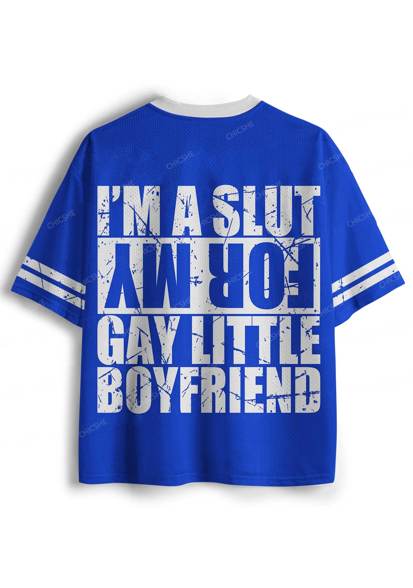 Custom Spit On Face Y2K Sport Jersey Shirts Chicshe