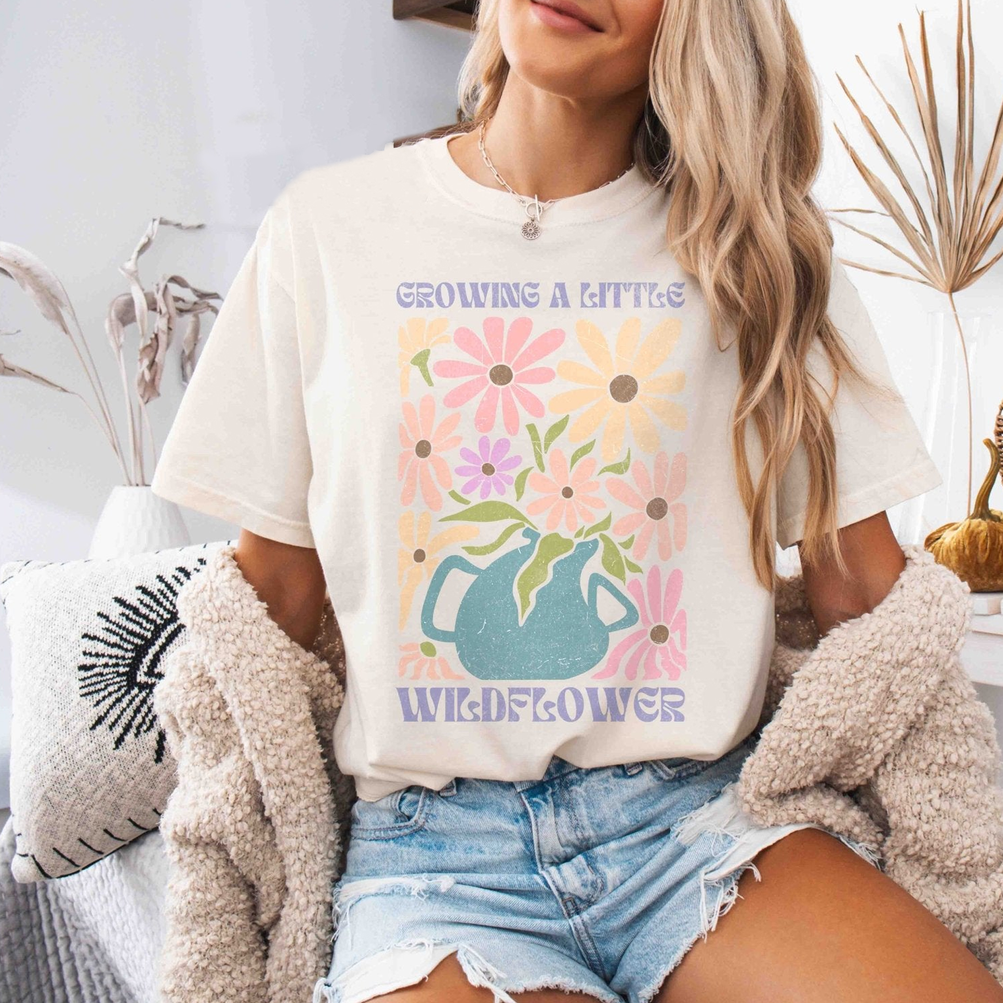 Growing A Little Wildflower Shirt