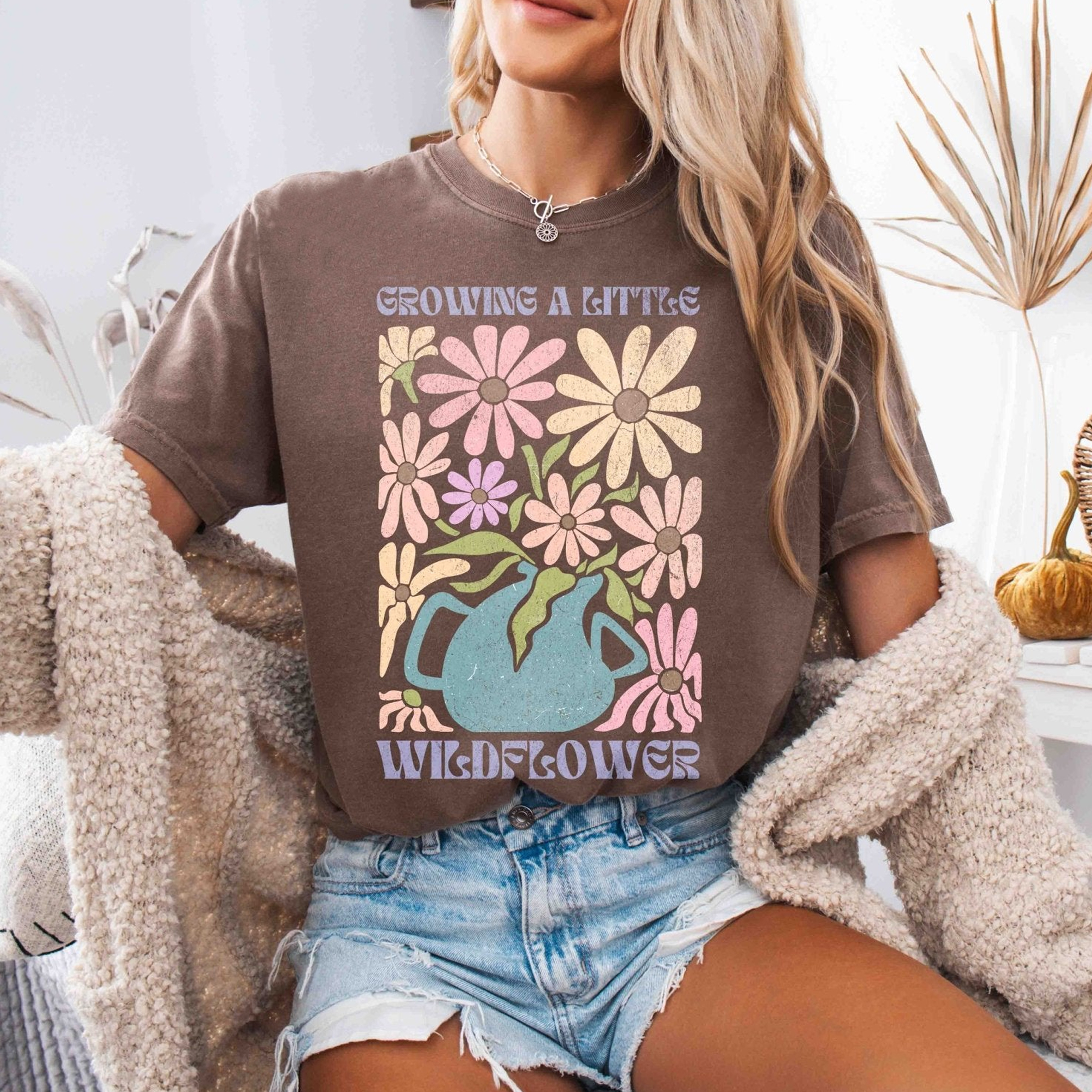 Growing A Little Wildflower Shirt