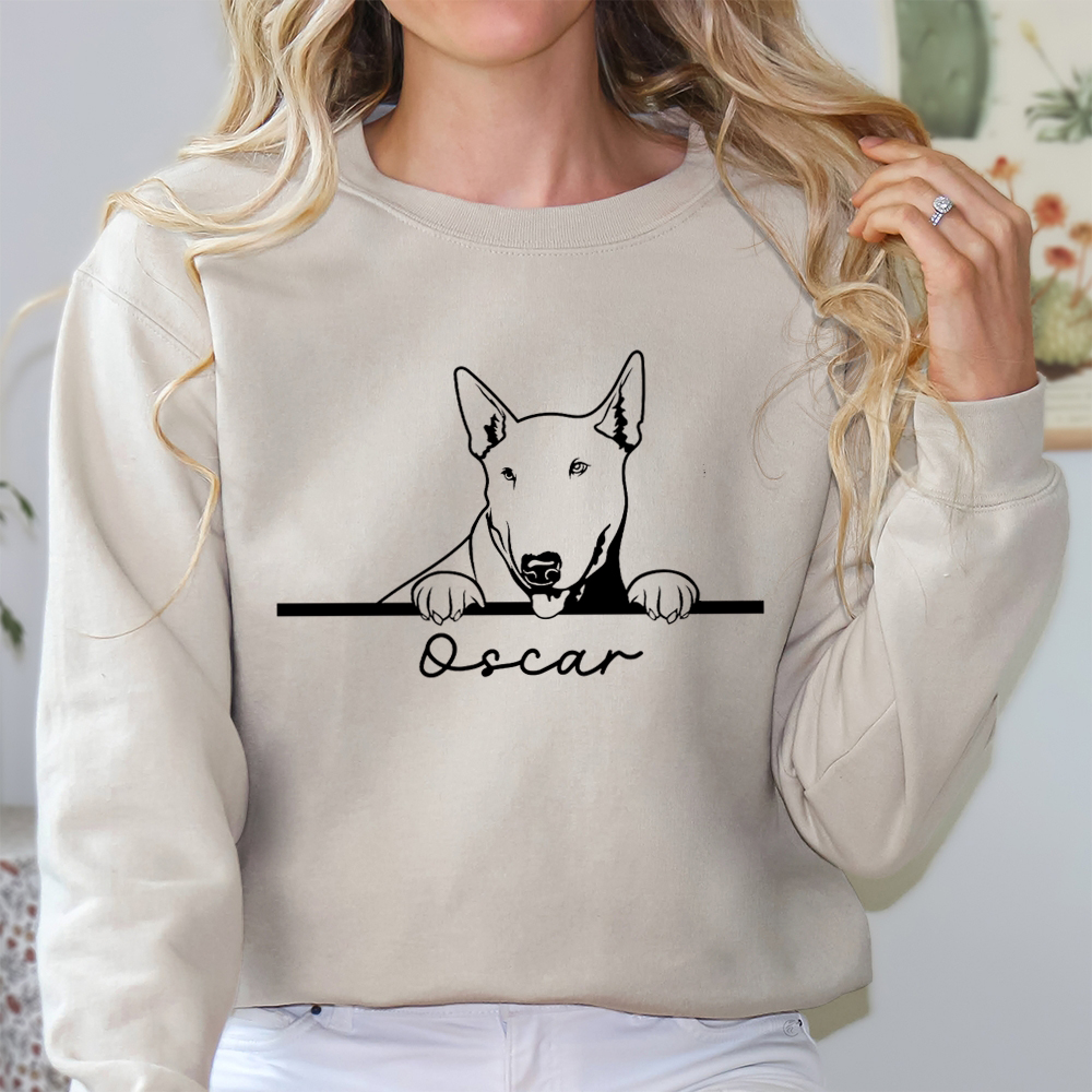 Custom Dog Mom Sweatshirt