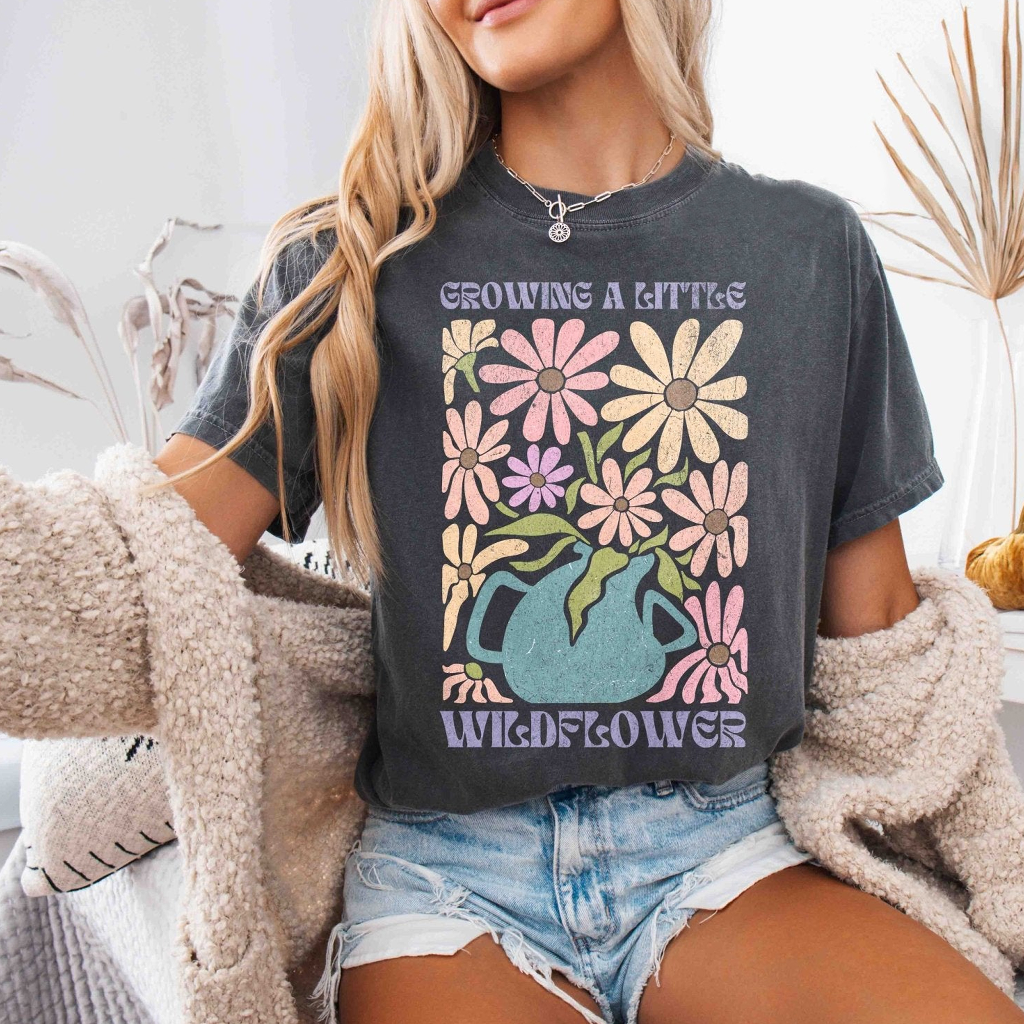 Growing A Little Wildflower Shirt