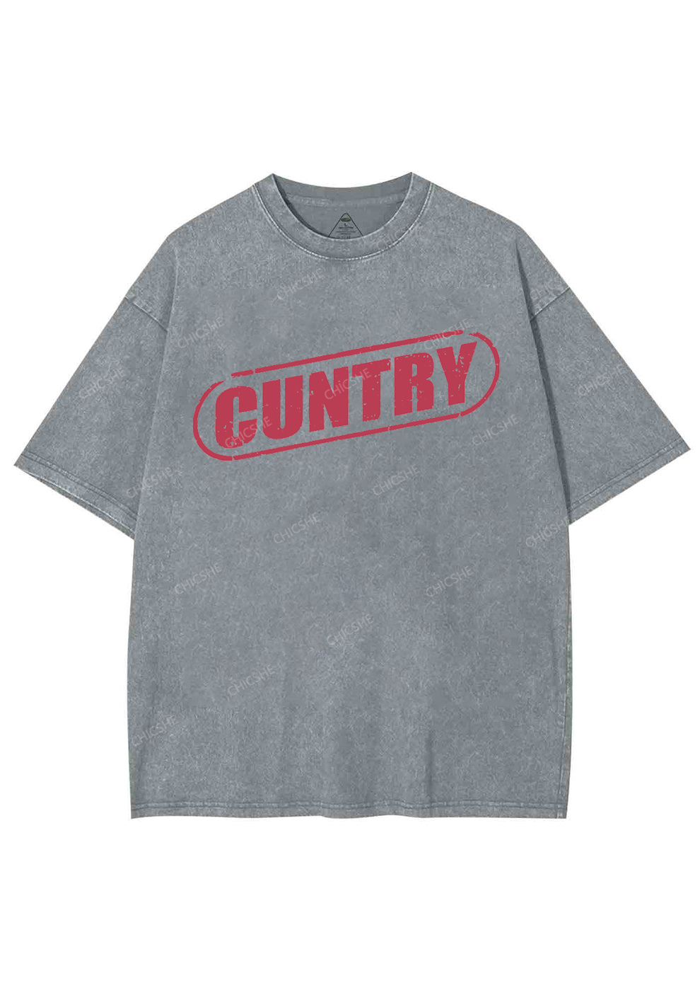 Cuntry Y2K Washed Tee Chicshe