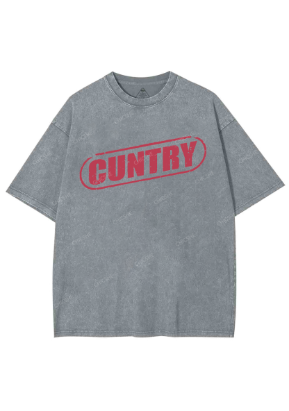 Cuntry Y2K Washed Tee Chicshe