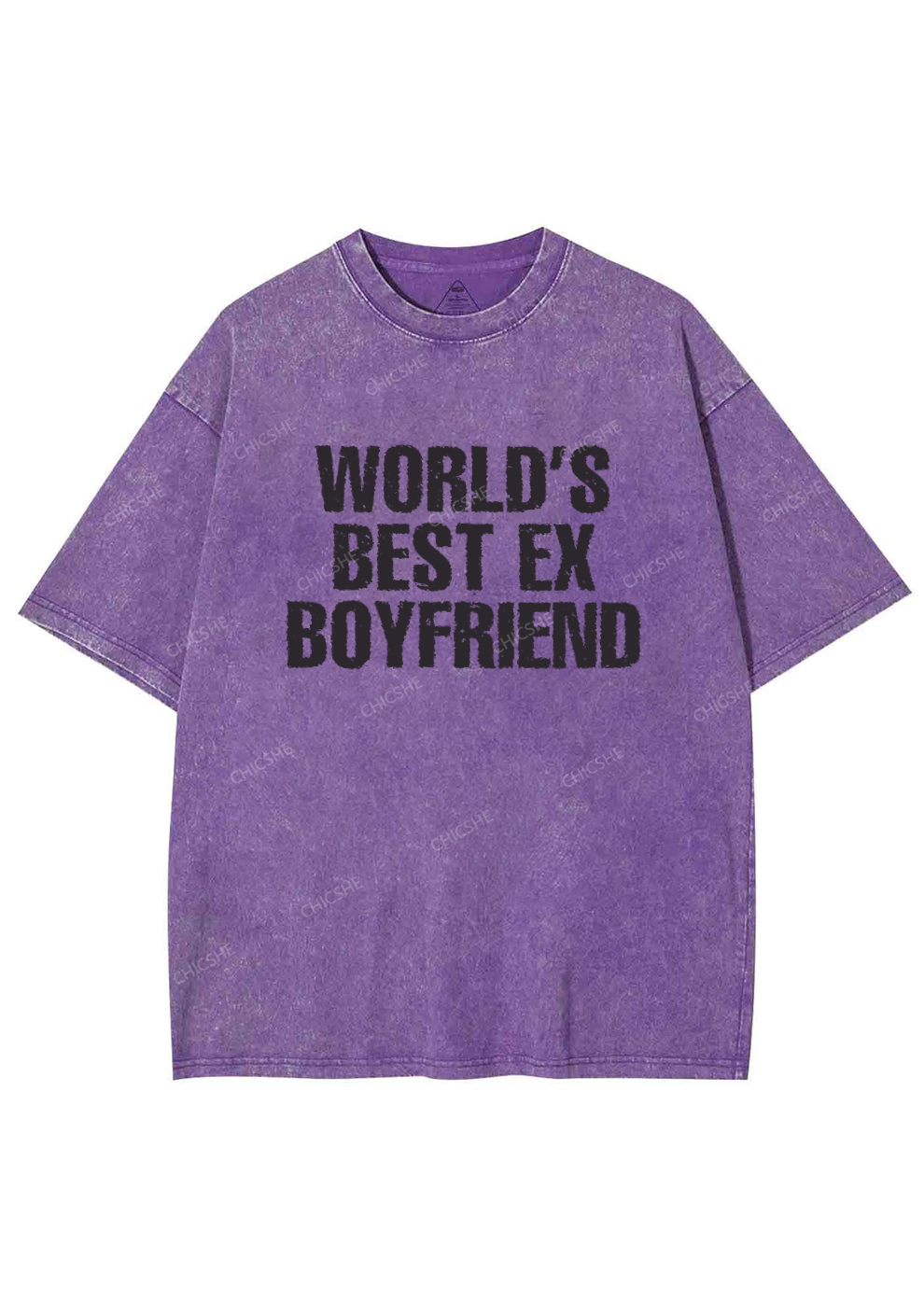 Best Ex Boyfriend Y2K Washed Tee Chicshe