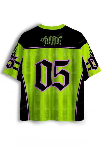 Custom Faggot Stars Pride Y2K Sport Jersey Shirts Chicshe