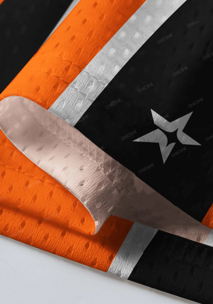 Custom Orange Choke Me Y2K Sport Jersey Shirts Chicshe