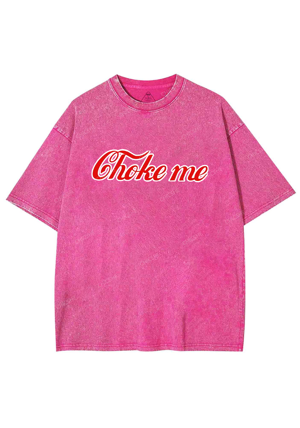 Choke Me Y2K Washed Tee Chicshe