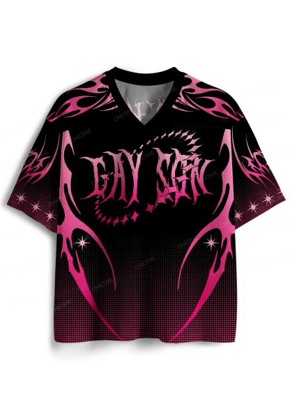 Custom Punk Gay Son Pride Y2K Sport Jersey Shirts Chicshe