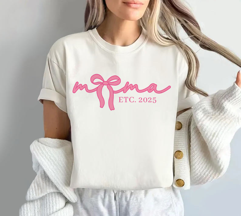 Pink Mow Mama T-shirt