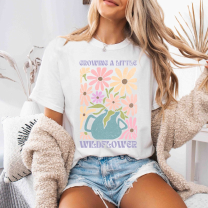 Growing A Little Wildflower Shirt