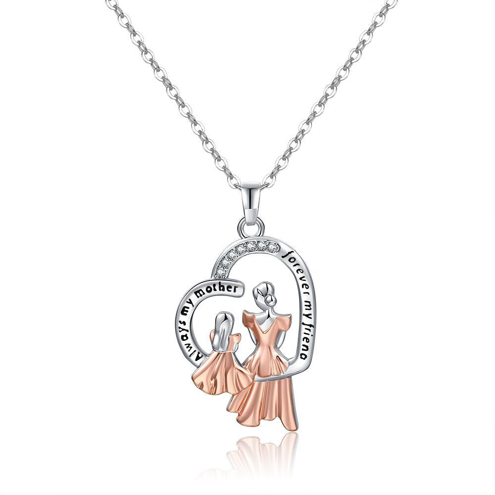 Love Mom Forever Necklace