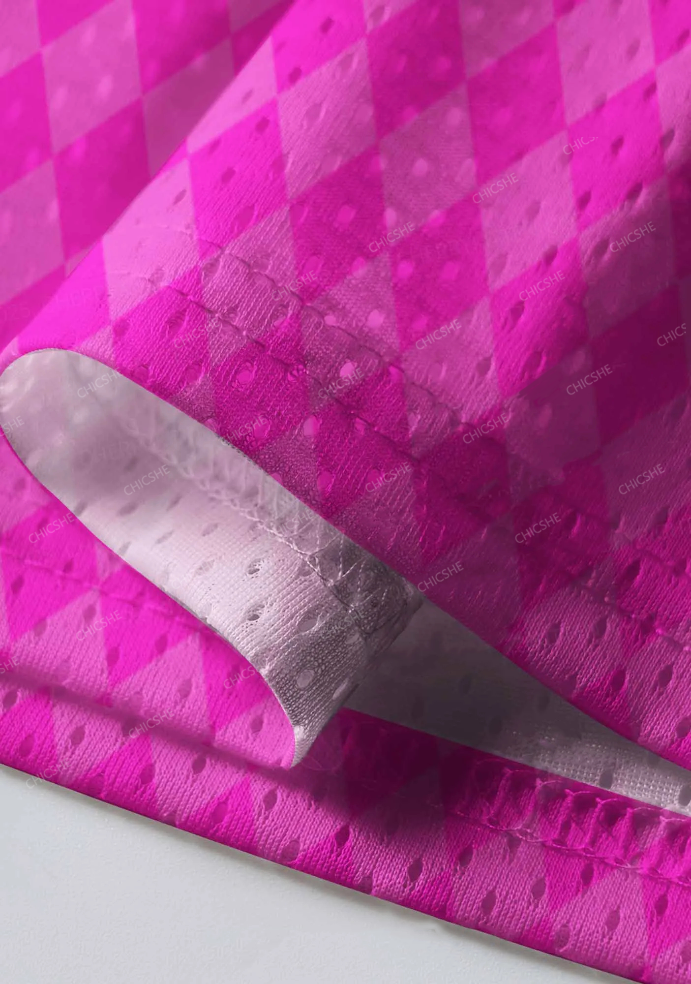 Custom Faggot Pink Plaid Pride Y2K Sport Jersey Shirts Chicshe