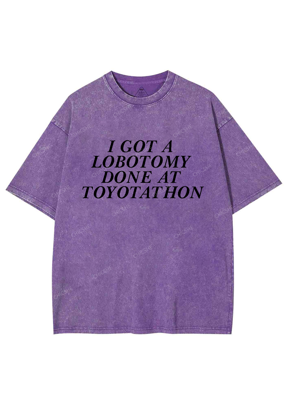 Lobotomy At Toyotathon Y2K Shirts Washed Tee Chicshe